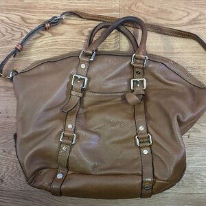 Michael Kors Tan Leather Tote Bag